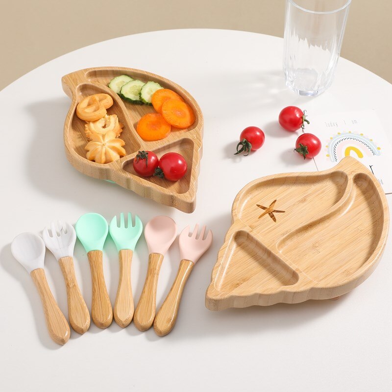 Children s 1 3pc Bamboo Dinner Set