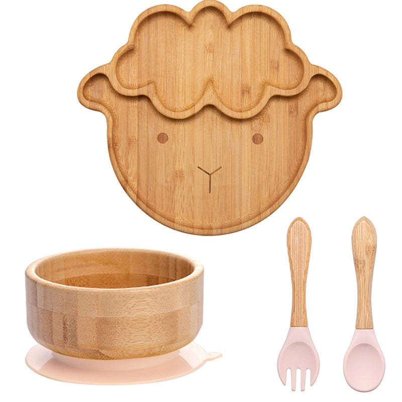 Children's Bamboo Tableware Set - Bamboo Bites